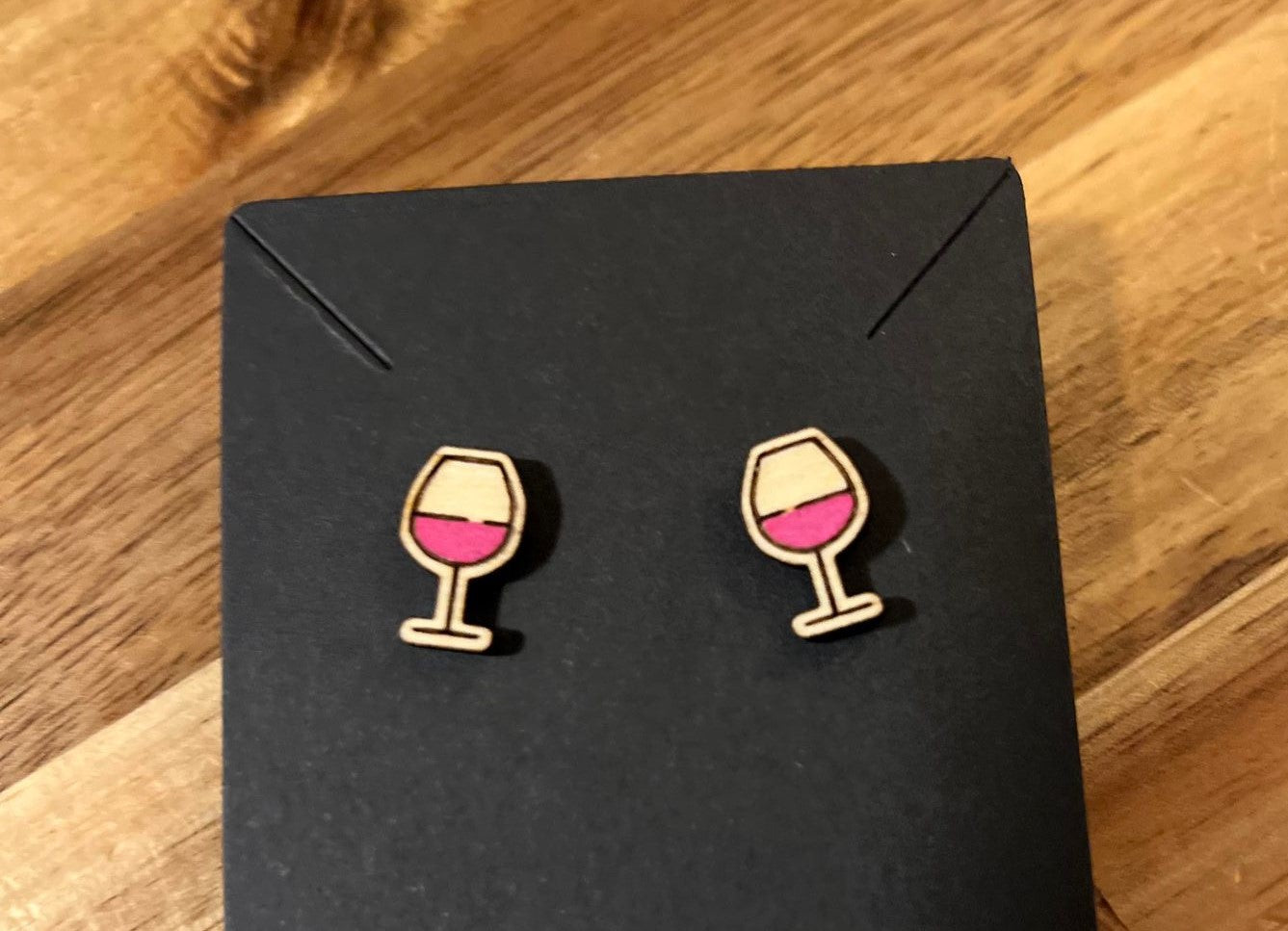 Wine Glass Studs