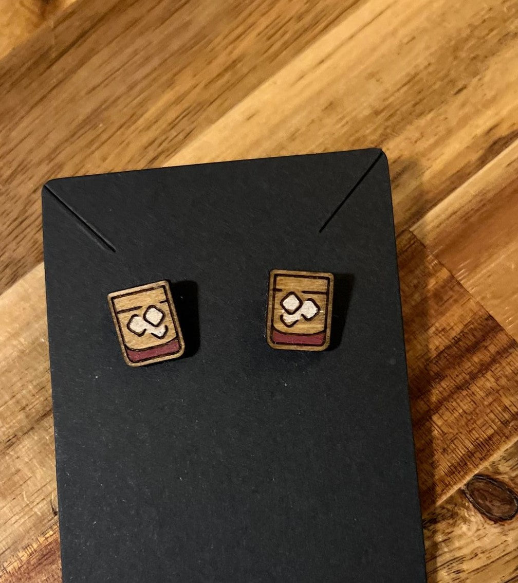 Rocks Glass Studs