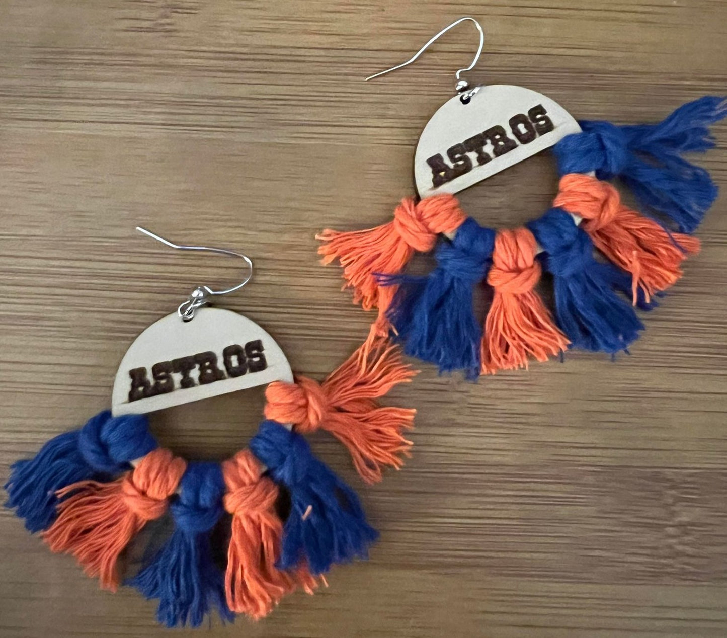 Astros Bold Fringe Earrings