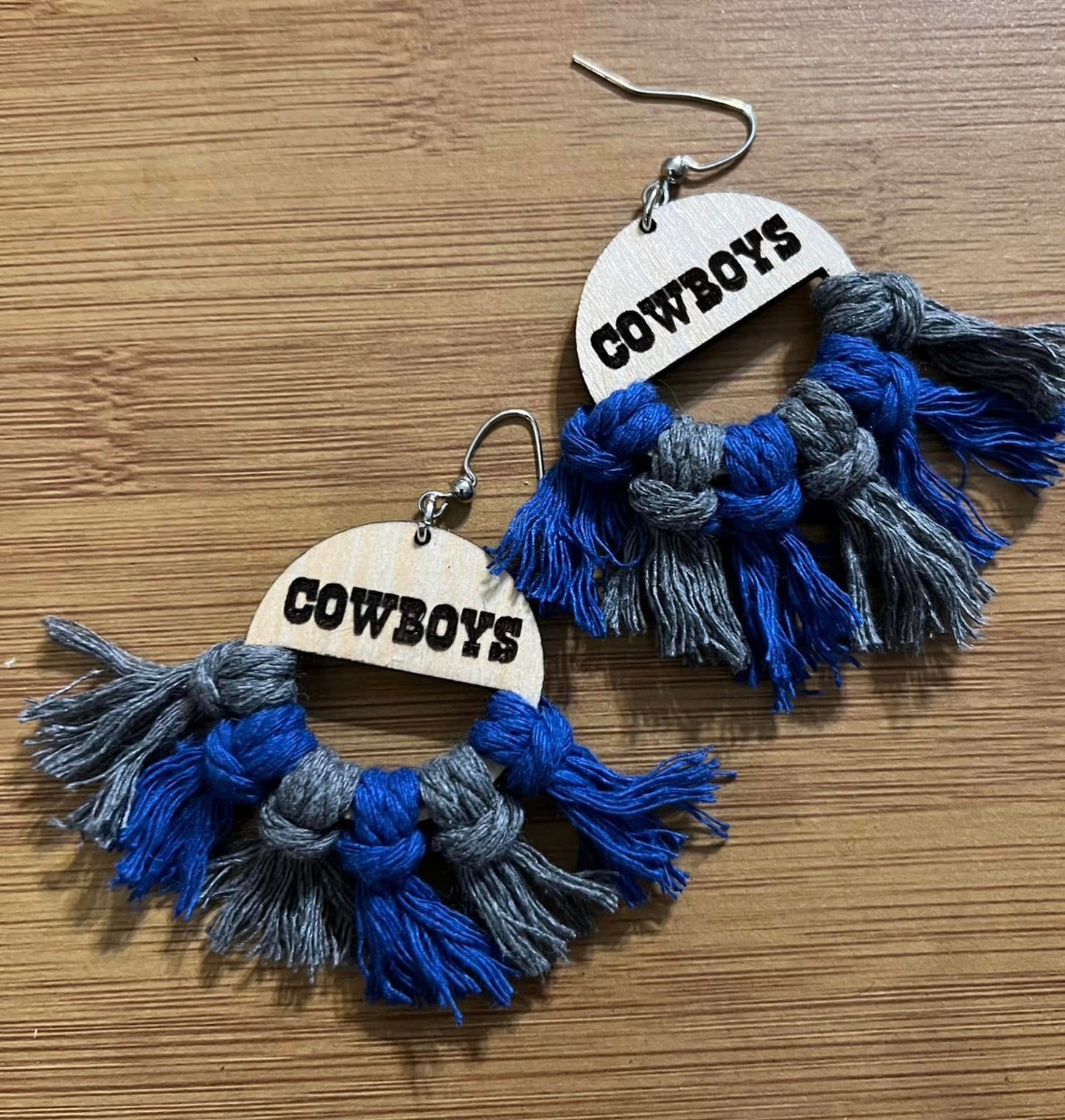 Cowboys Fringe Earrings