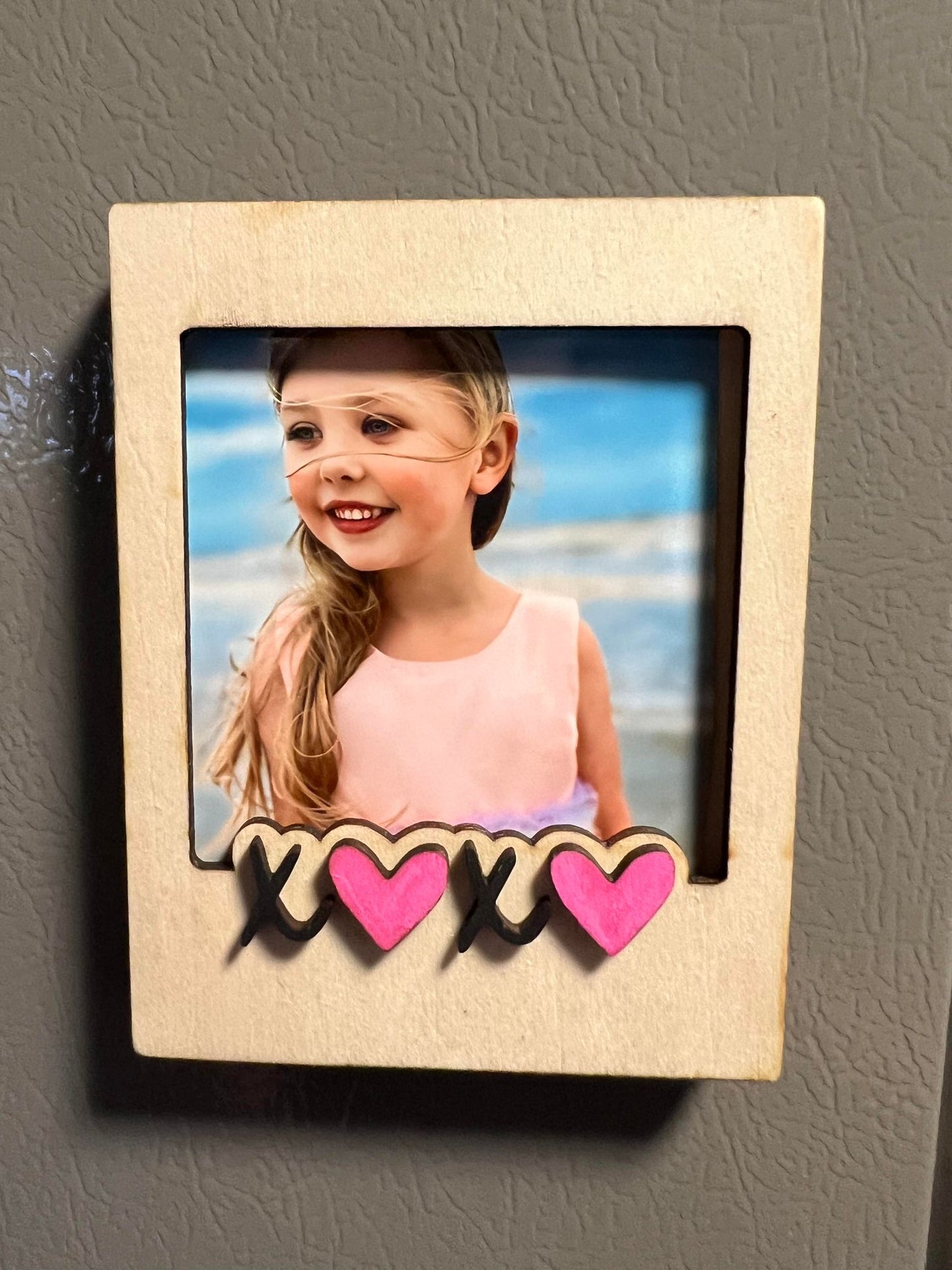 Xoxo Frame Photo Magnet