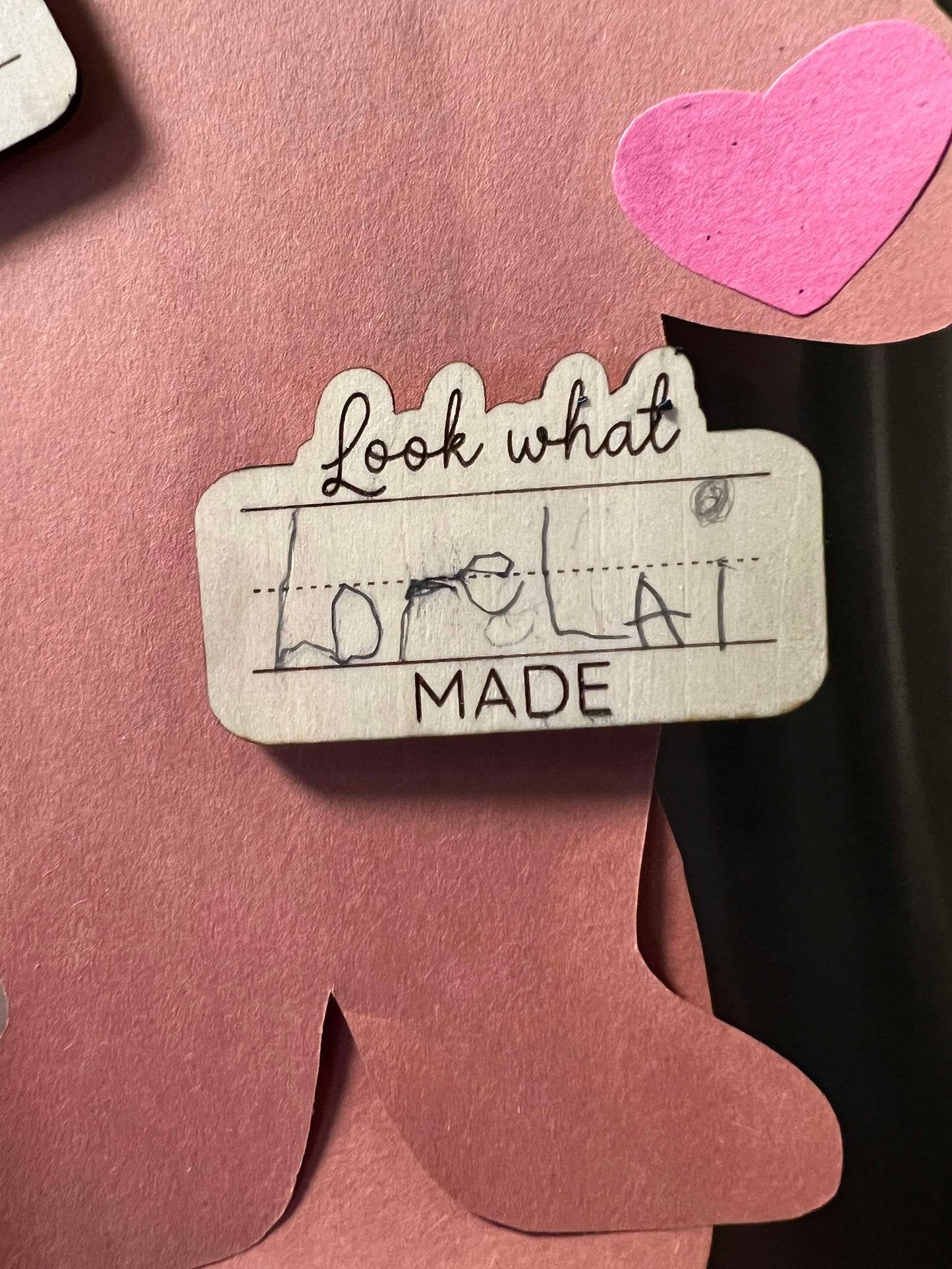 Look At What I Made! Fridge Magnet