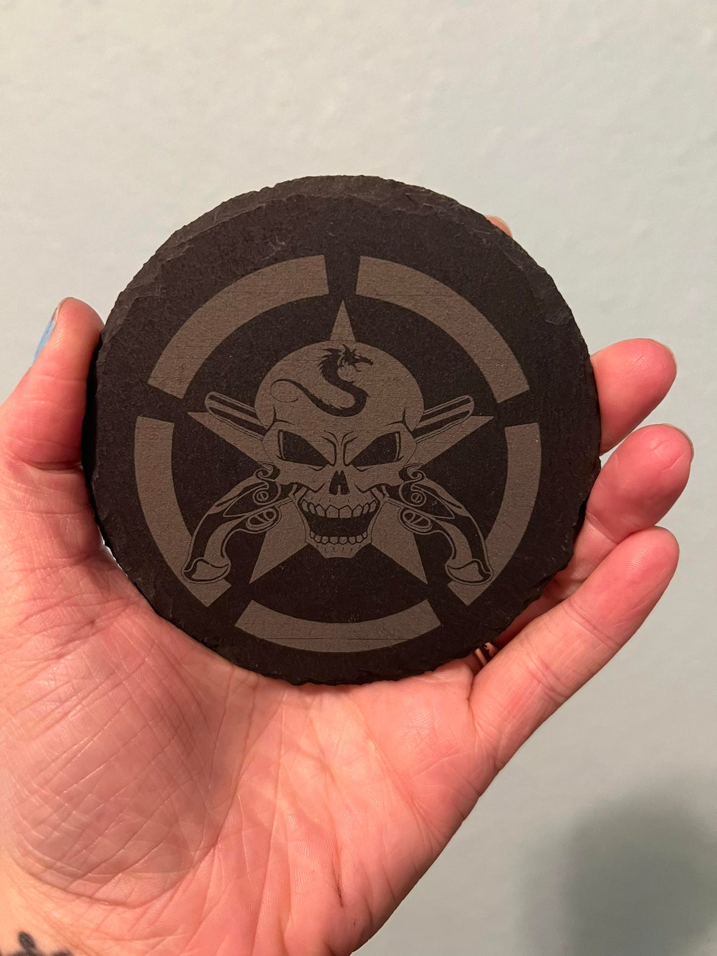 Leviathan Logo Coaster Set (2 Coasters)