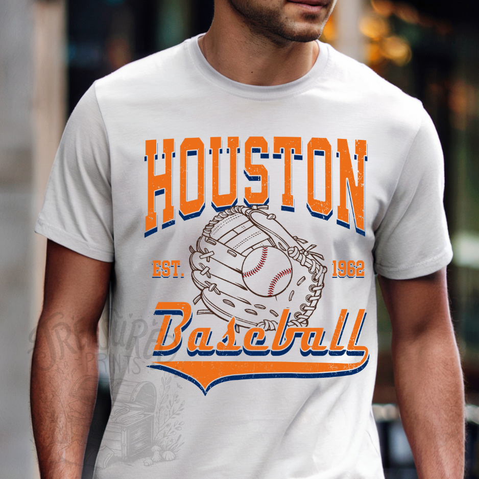 Houston Baseball Mit Tee