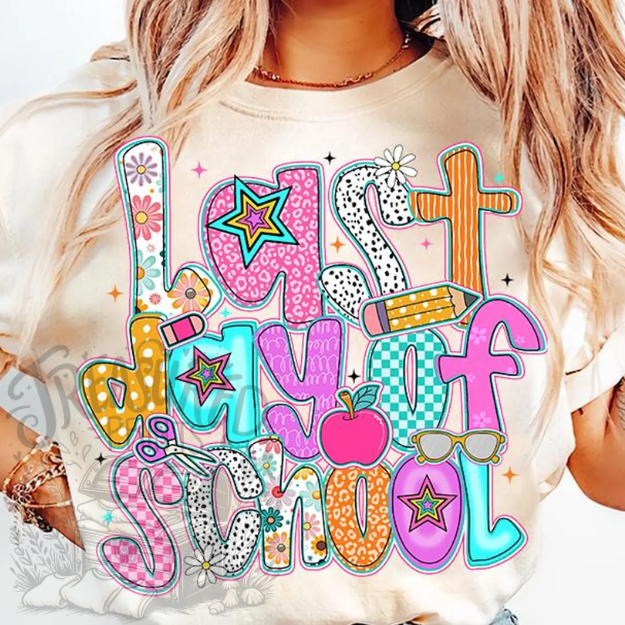Last Day Of School Preppy Tee