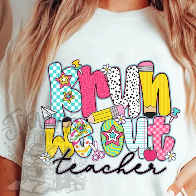 Bruh We Out Teacher Tee