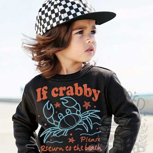 If Crabby Please Return To Beachy Tee
