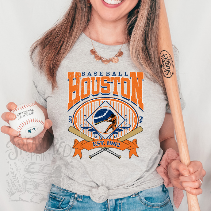 Houston Astros Basball Tee