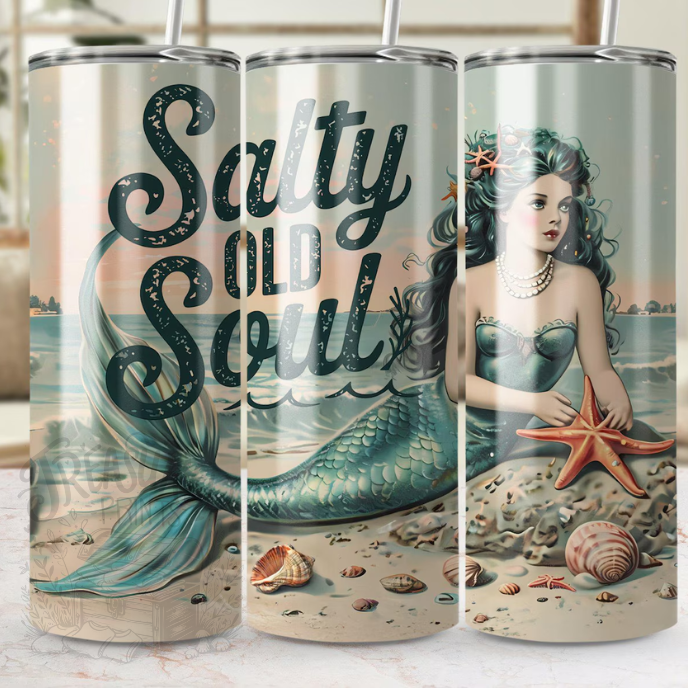 Salty Old Soul 20 oz Tumbler