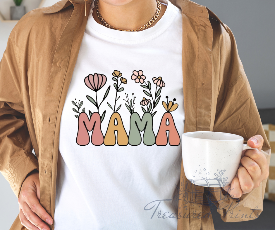 Simple Floral Mama