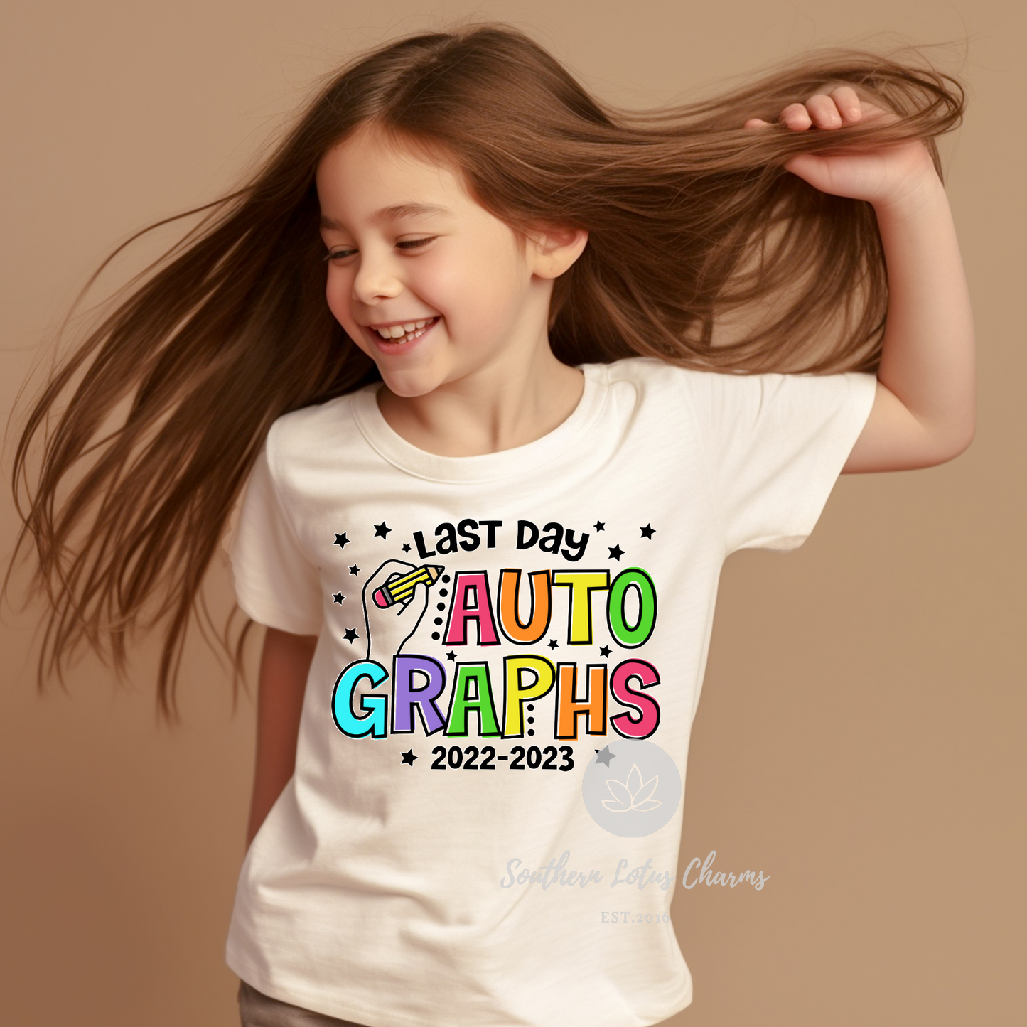 Last Day Of School Autograph Tee