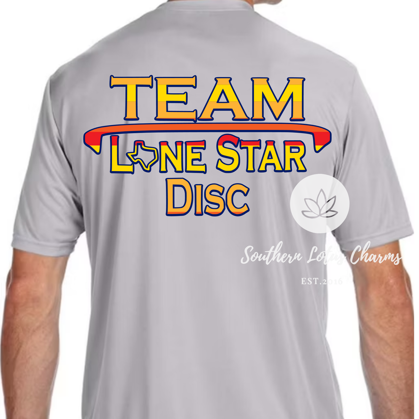 Team Lonestar Disc-Retro Astros Stripes