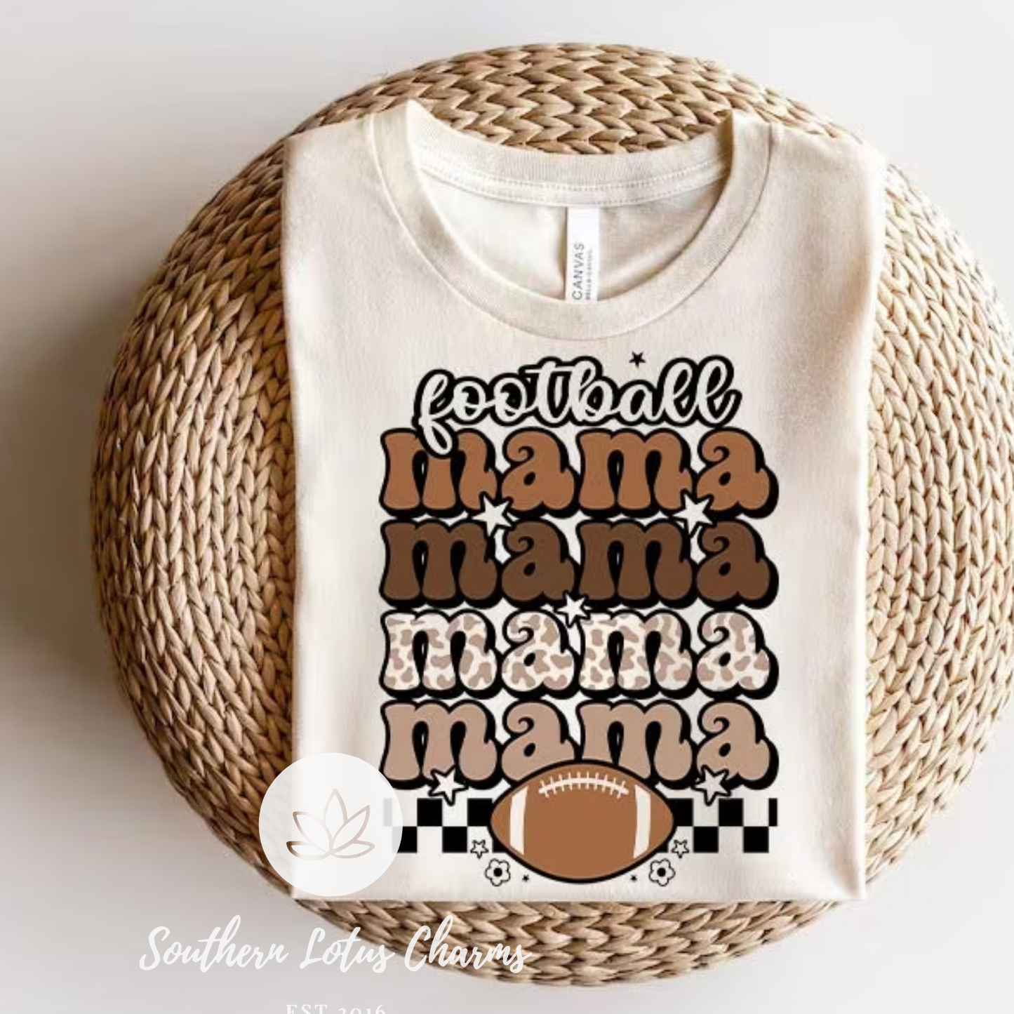 Retro Football Mama