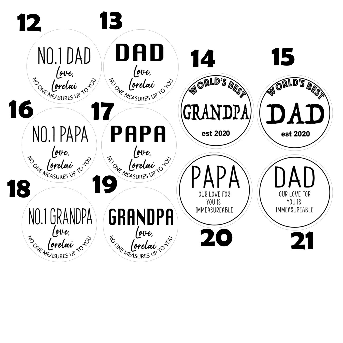 Father's/Grandfather's Tape Measure