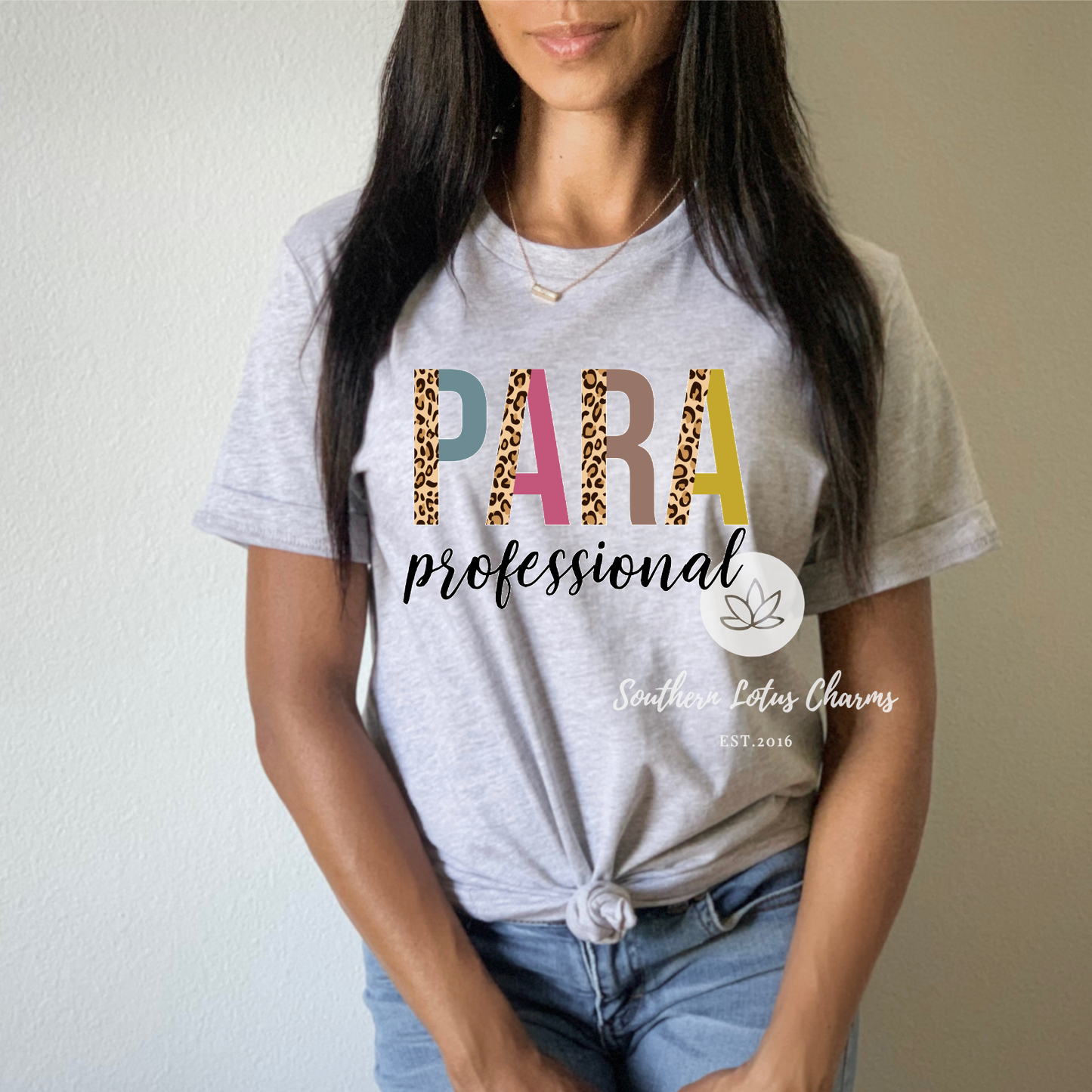 Para Professional Leopard Colorblock