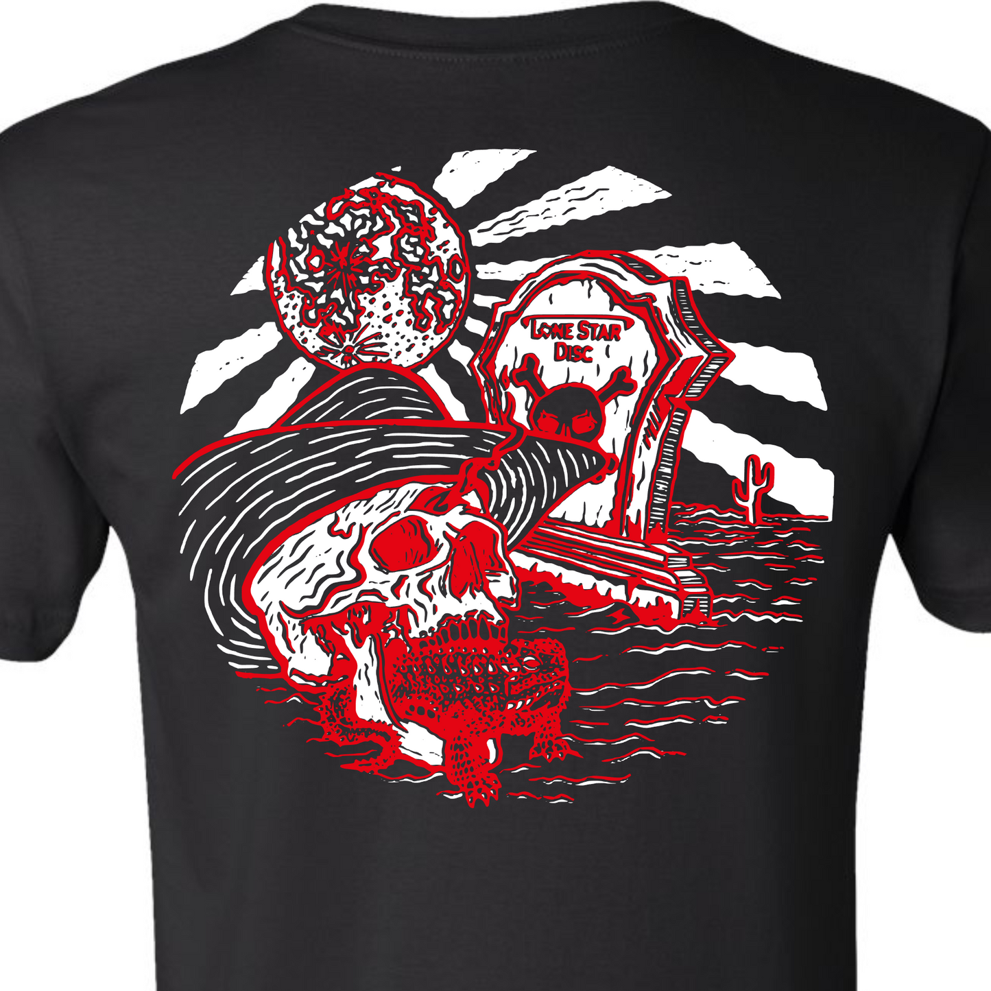 Artist Series-Hornytoad (white&redprint)