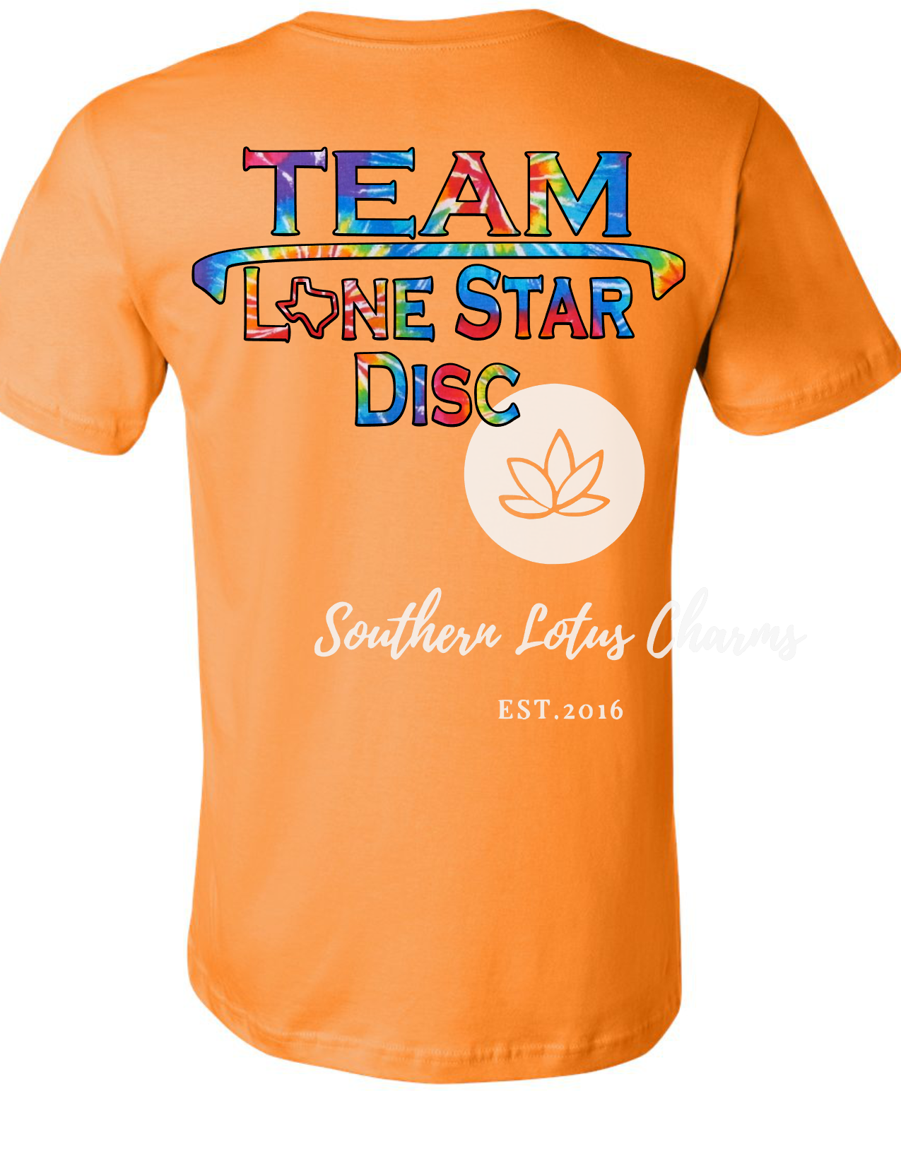 Team Lonestar Disc-Tye Dye Pattern