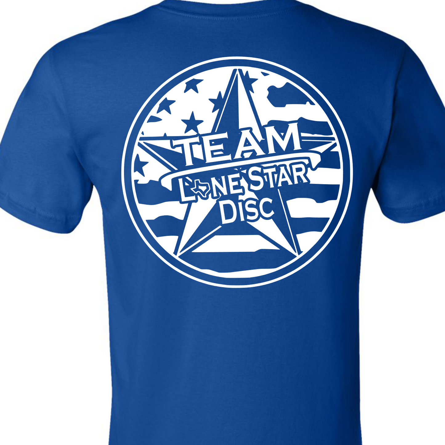 Texas Flag Star Lonestar Disc