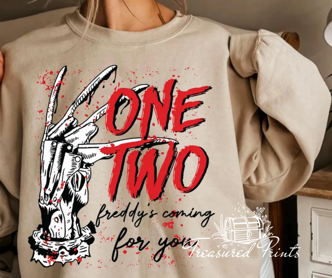 One... Two.. Freddy's Coming For You..