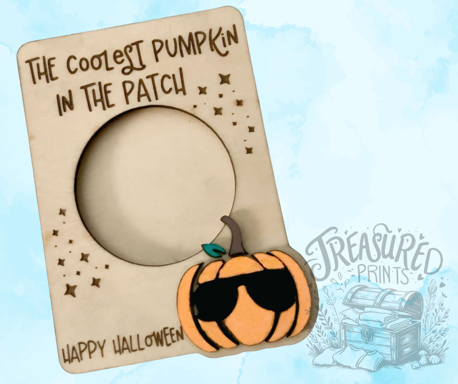 Halloween Style Photo Fridge Magnet