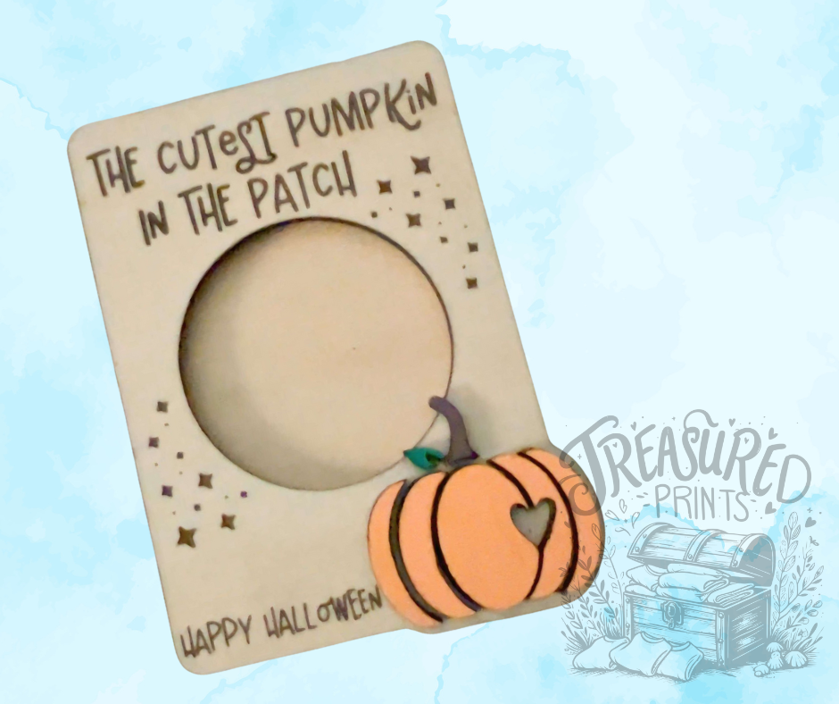 Halloween Style Photo Fridge Magnet