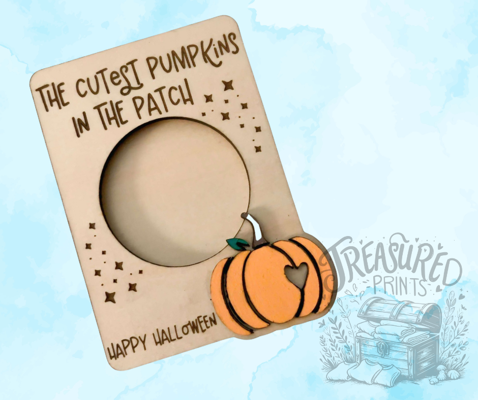 Halloween Style Photo Fridge Magnet