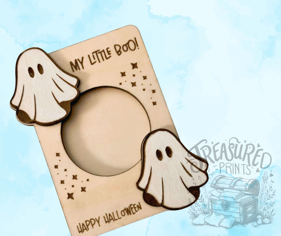 Halloween Style Photo Fridge Magnet