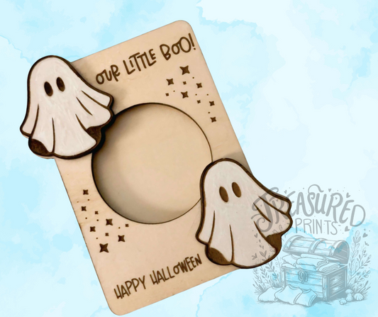 Halloween Style Photo Fridge Magnet