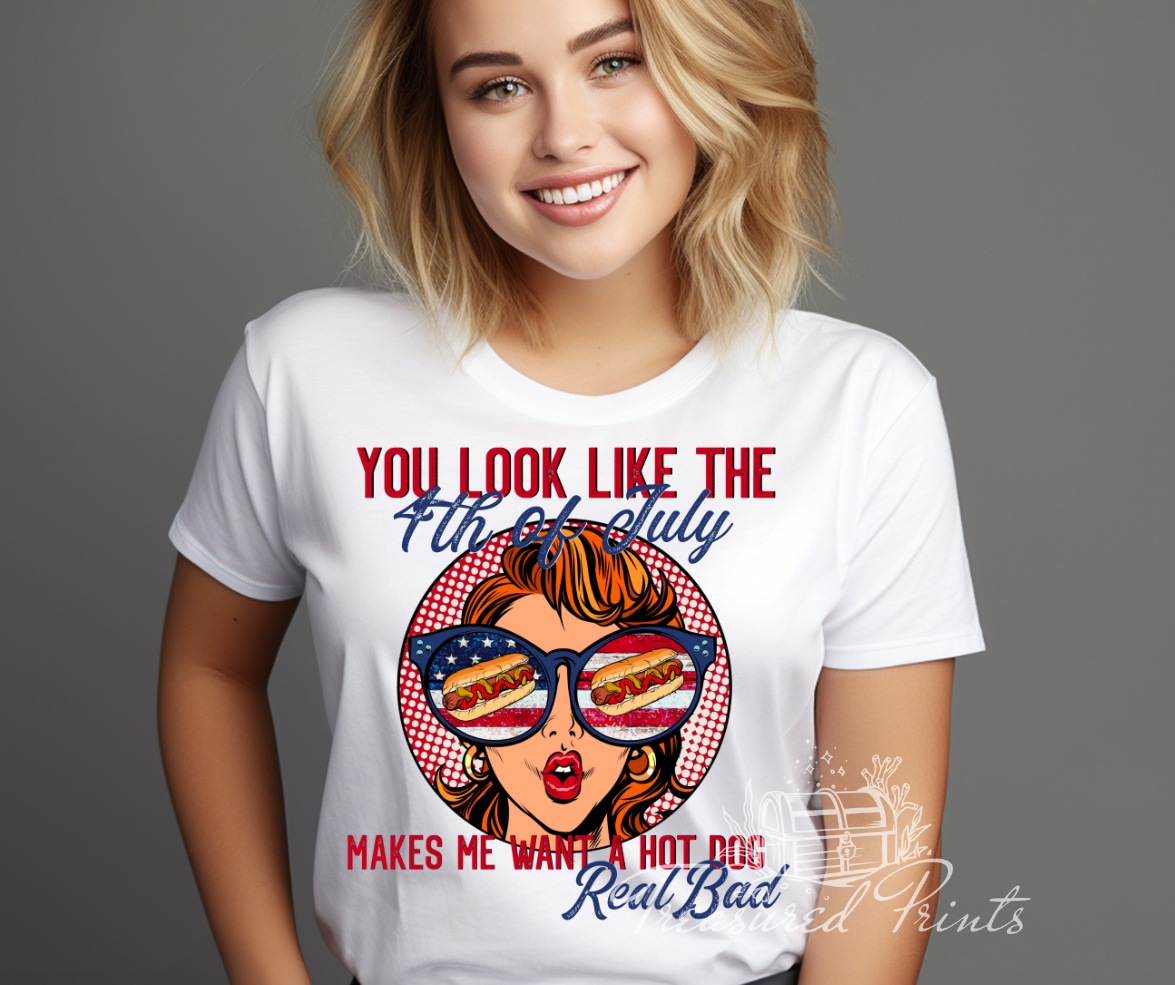 You Look Like The 4th of July!