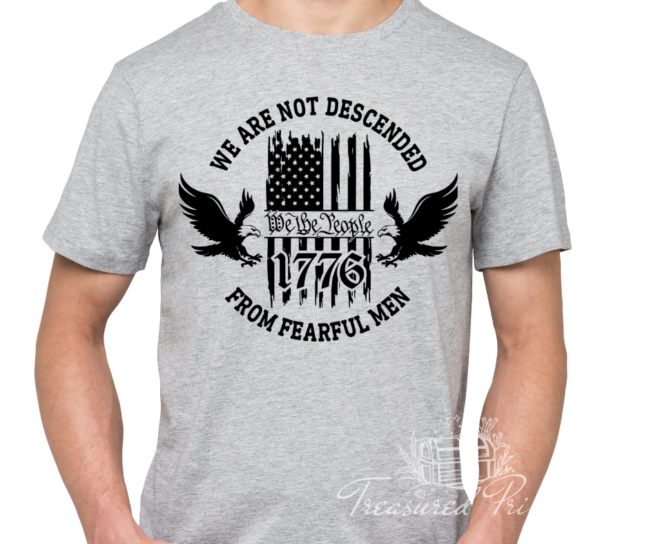 We Are Not Descended From Fearful Men