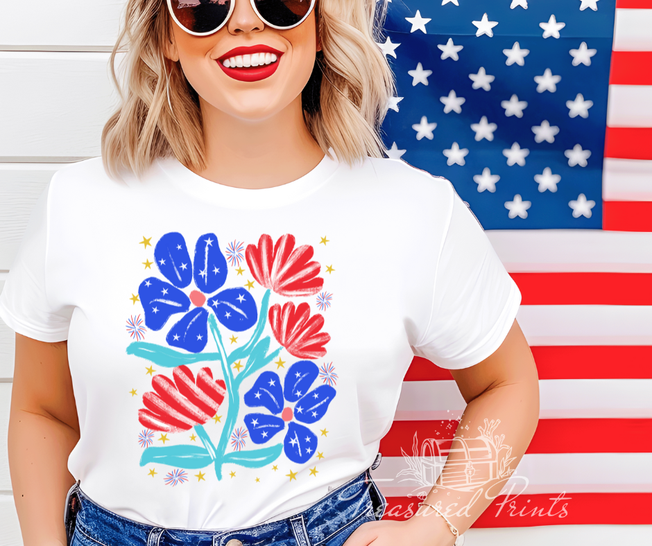 Patriotic Wildflowers