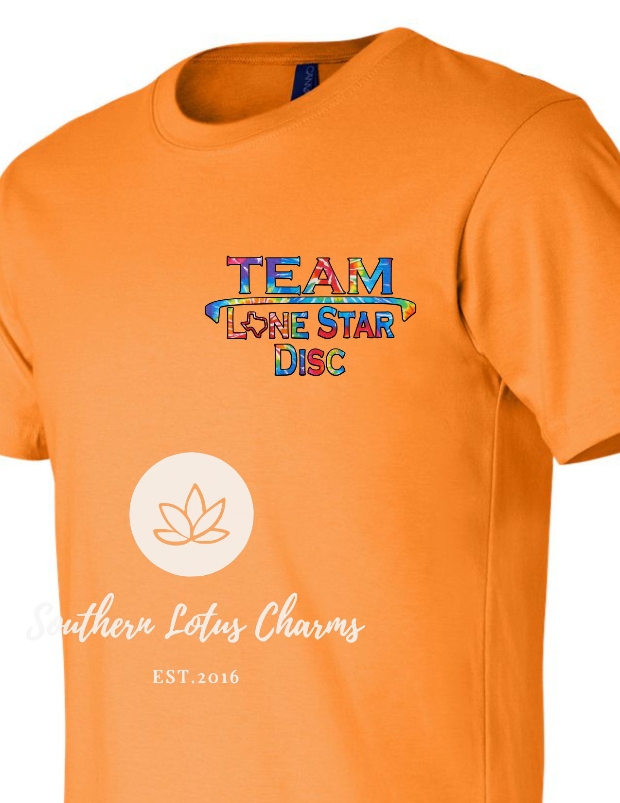Team Lonestar Disc-Tye Dye Pattern