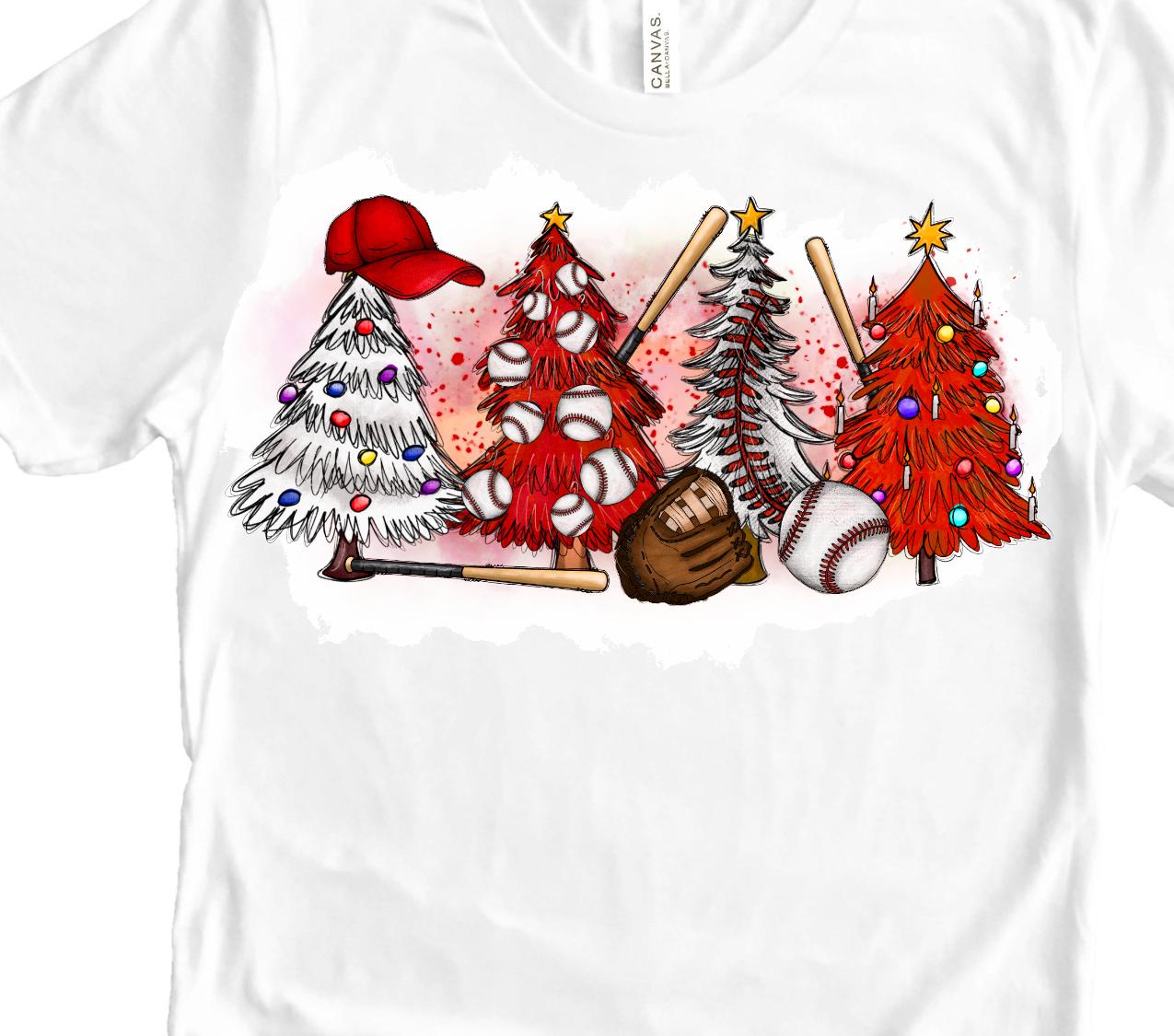 Baseball Christmas Trees