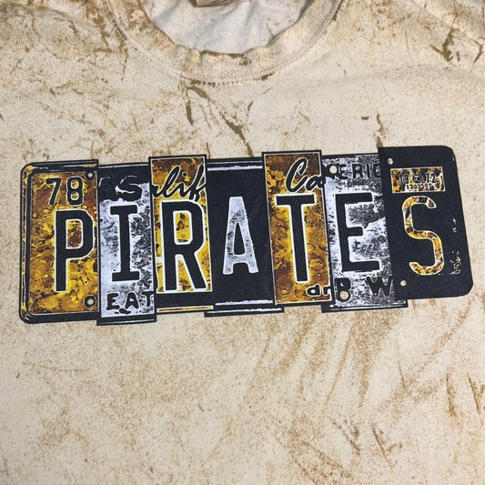 Pirates Tee p#281 on Color Blast