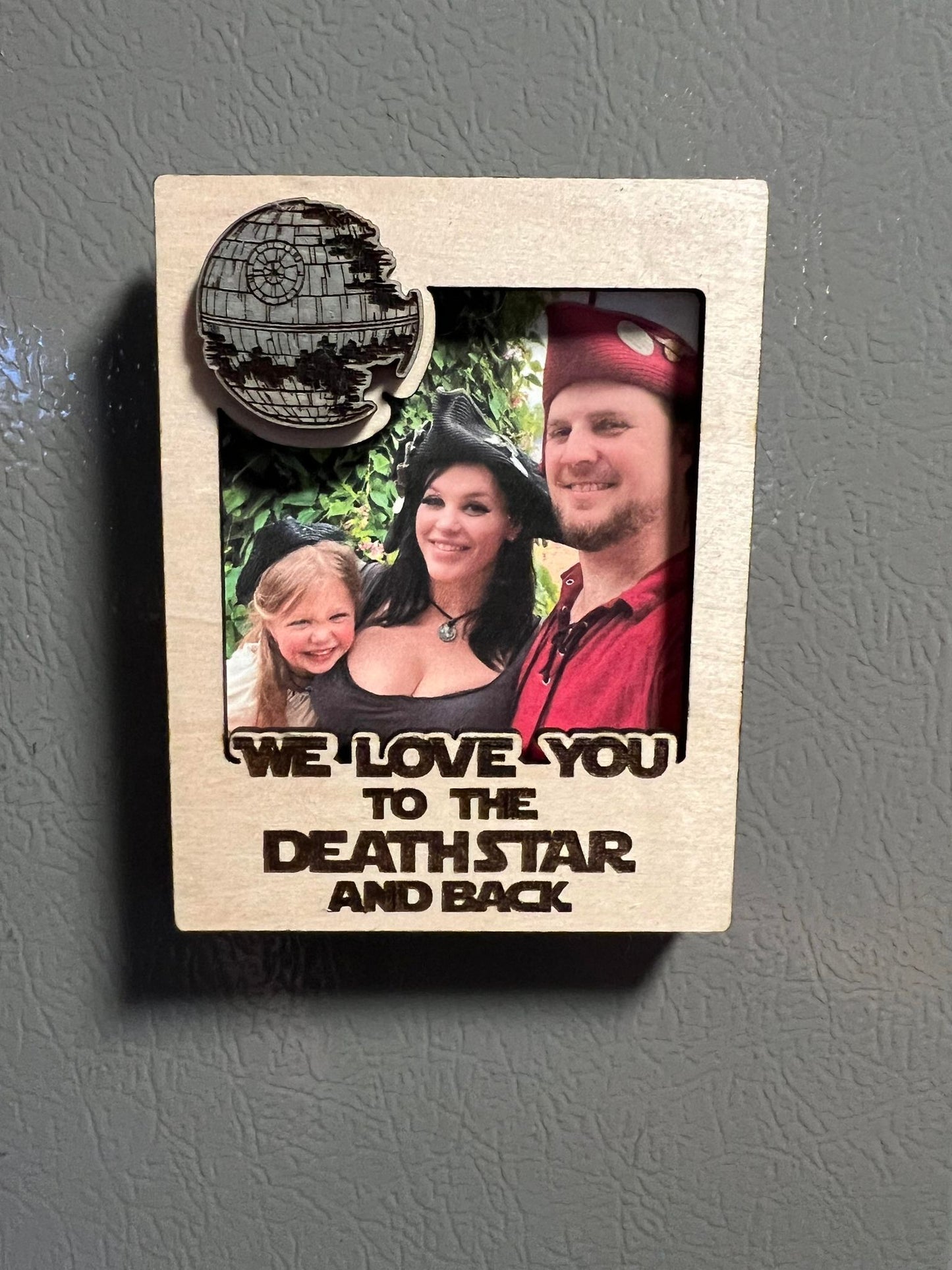 To The Death Star Photo Magnet