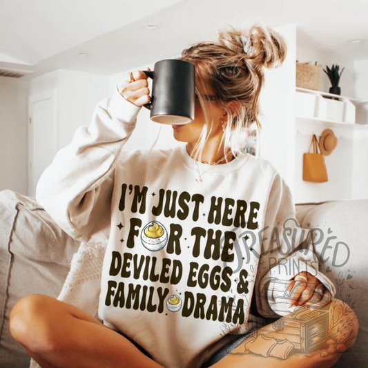I'm Just Here For The Eggs & Drama