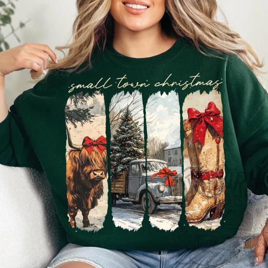 Vintage Small Town Christmas