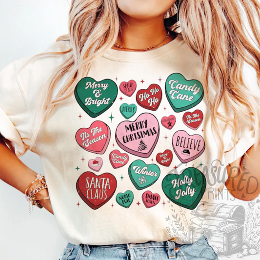 Candy Hearts Christmas <3