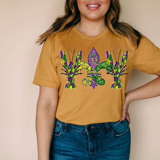 Fleur De Lis Crawfishies