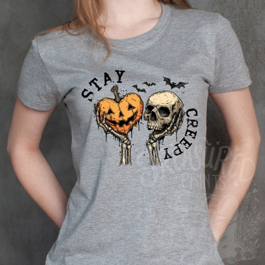 Stay Creepy Love Tee