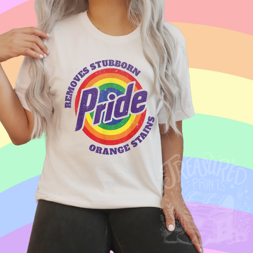 Removes Stubborn Orange Stains! Tee