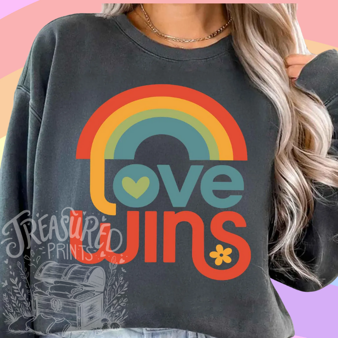Retro Style Love Wins Tee