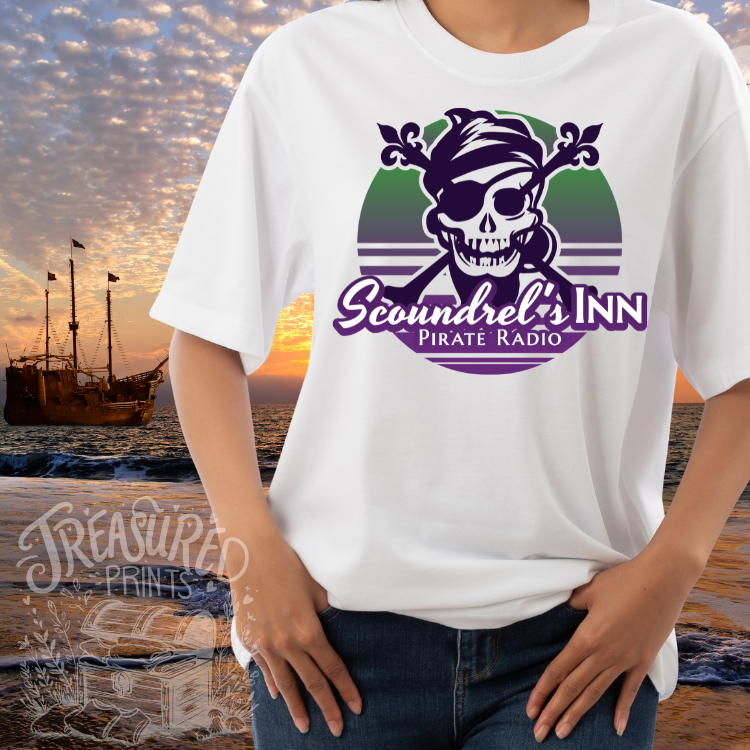 Scoundrel's Inn Retro Tee