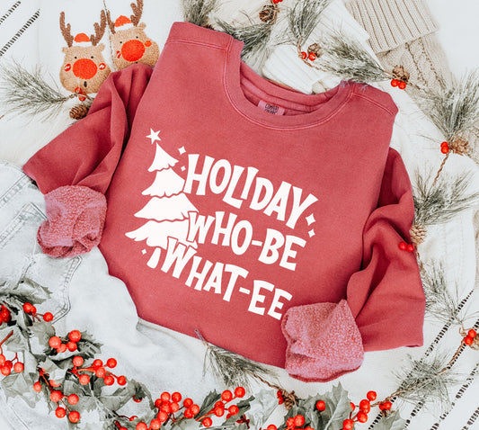 Holiday Whobee Whatee