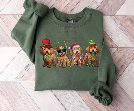 Golden Doodle Christmas
