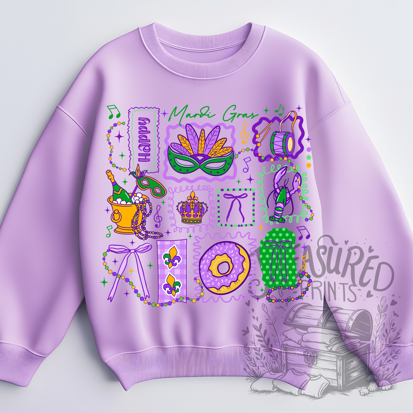 Carnivale Collage Tee