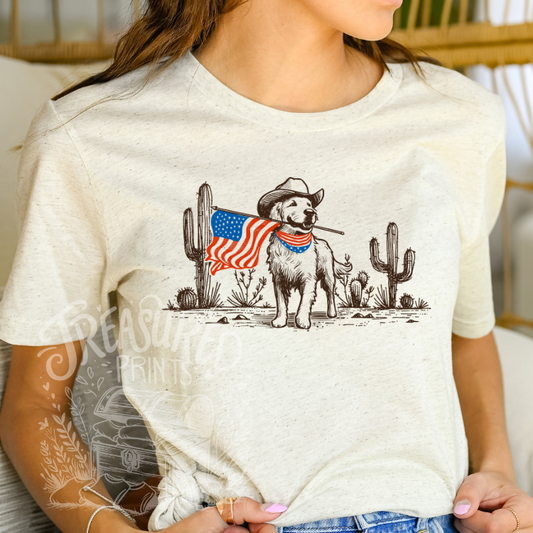 Patriotic Poochie Tee