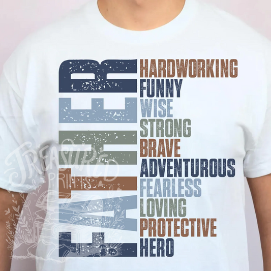 Father Quotes Tee