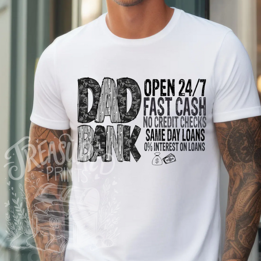 Bank Of Dad Tee