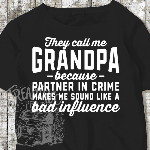 Partner In Crime Sounds Like A Bad Influence Tee